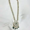 long Polki Studded Necklace