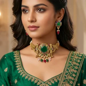 Buy Ethnic Choker Set with Stones