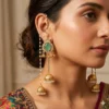 Indian Kashmiri Jhumka Earrings