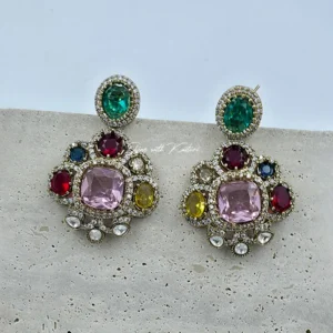 Multicolor Sabyasachi Inspired Statement Earrings