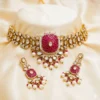 Premium Micro AD Pink Choker Set