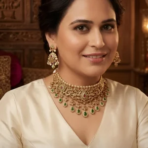 Sabyasachi-Inspired Bright Kundan Choker