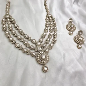 Alternative view of Abstract Monochrome Statement Hoop Earrings