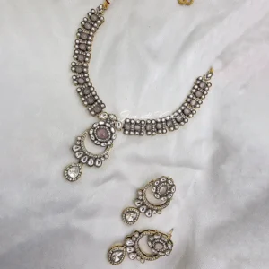 Blush Kundan Statement Necklace Online