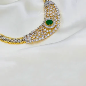 Alternative view of Royale AD Bridal Necklace Set