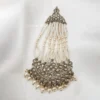 Pearl Kundan Passa Hair Accessory