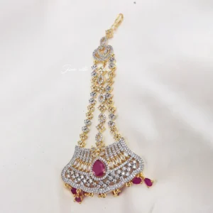 Ruby Stone Studded Passa