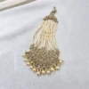 Pearl Kundan Passa Hair Accessory