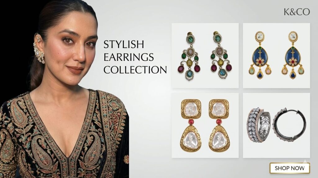 Trending earrings for Indian weddings