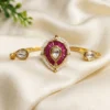 Adjustable Polki Stone Rings
