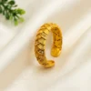 Buy Honey Gold Weave Ring Online