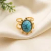 Buy Jade Stone Gold Ring