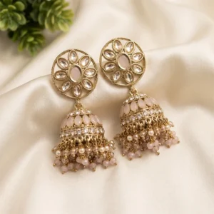 Buy Kundan Jhumka Earrings