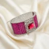 Crystal Statement Cuff Bangle