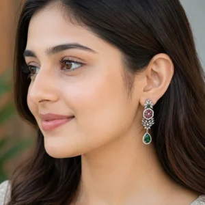 Floral Drop Earrings
