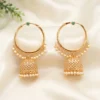 Gold Plated Bali Jhumka Earrings