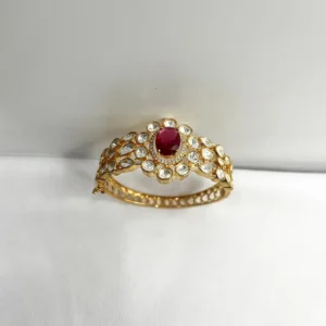 Polki Stone Kundan Bracelet