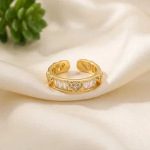 Baguette ring for gift