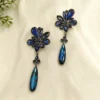 Bloom Crystal Drop Earrings