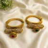 Buy Antique Designer Gold Kada