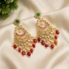 Buy Stone Drop Chandbali Earrings