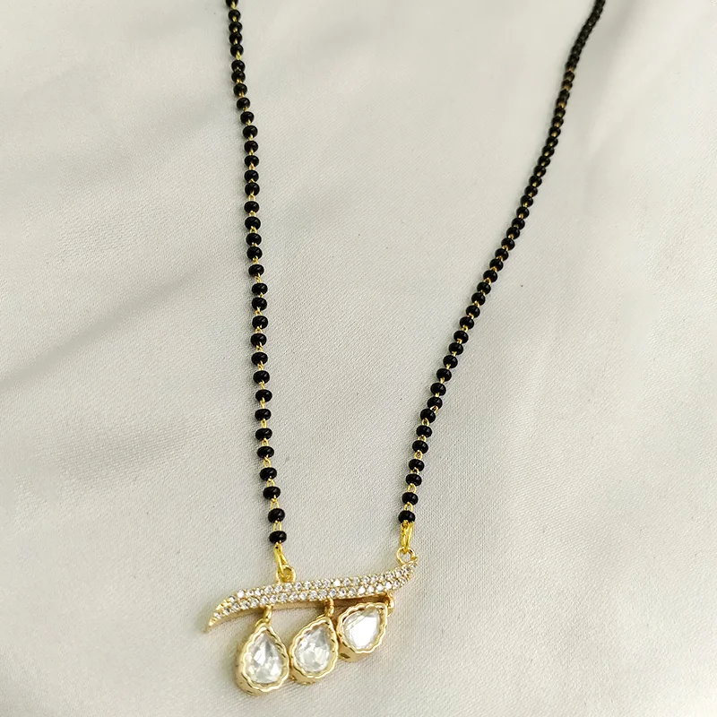 Trinity Kundan Mangalsutra - Image 2