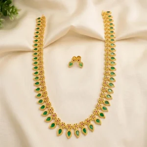 Dewdrop Floral Necklace Set