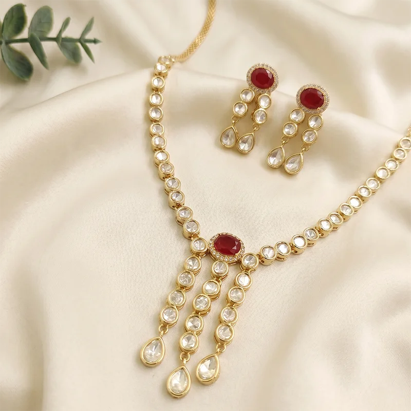 Kundan Necklace Set