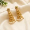 Pearl Jhumka Earrings