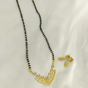 Alternative view of Sparkle Wave Mangalsutra Set