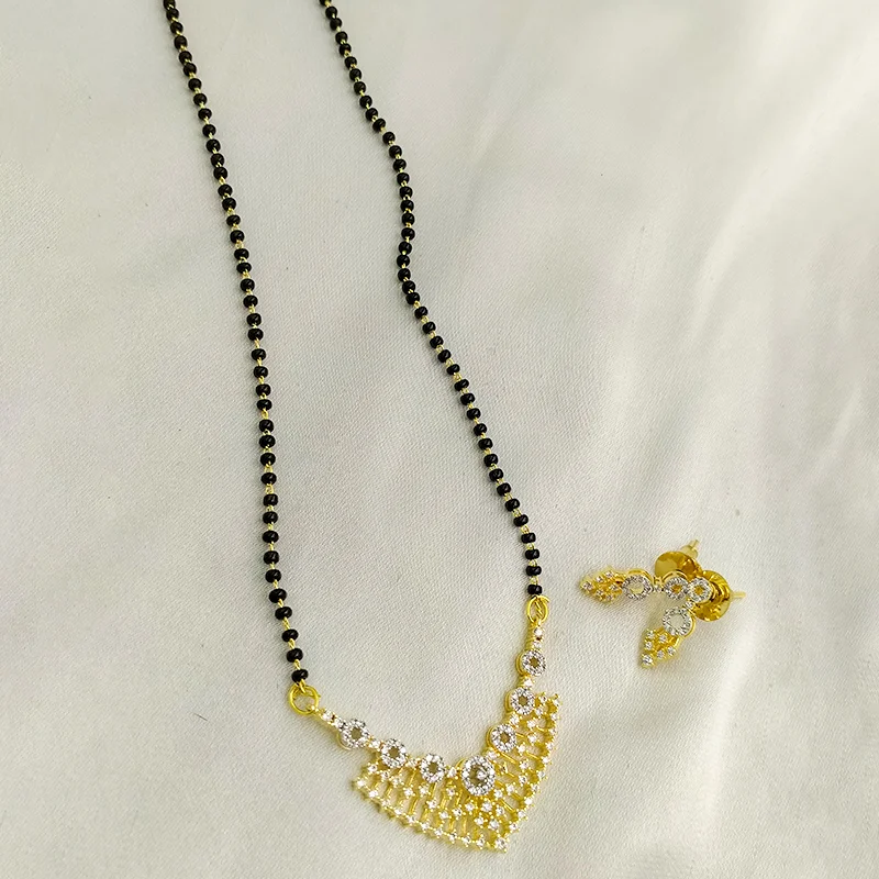 Sparkle Wave Mangalsutra Set - Image 2