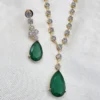 Shop Teardrop CZ Necklace