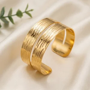 Shop Textured Gold Cuff