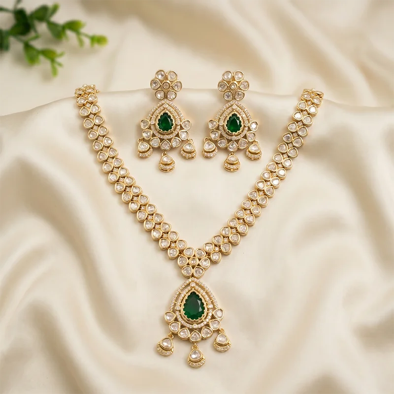 Statement Kundan Necklace Set
