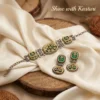 Buy Meenakari Oxidised Choker Set