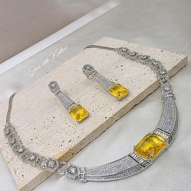 Misha Choker Necklace Set - Image 2