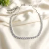 Classic Silver Cubic Zirconia Necklace