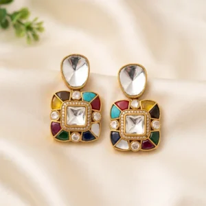 Kundan Statement Earring