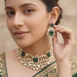 Polki Kundan Statement Choker Online