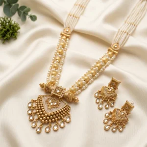 Royal Pearls Necklace Set