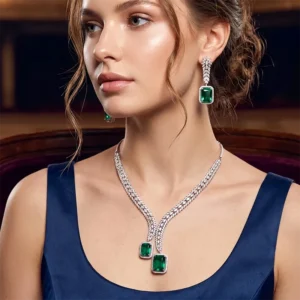 Buy Cubic Zirconia Y-Necklace