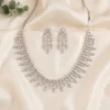 Celeste CZ Waterfall Necklace Set
