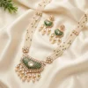 Pearl Kundan Layered Necklace Set