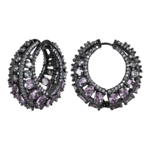 Katy Stylish AD Earrings, Pink - Image 3
