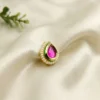 Nose Ring with Kundan