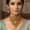 Rajwadi Kundan Choker Necklace